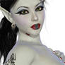 Dark Gothic Elf Portrait