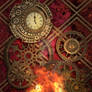 Steampunk Background 6
