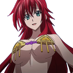 Rias Gremory Belly Dancer sticker