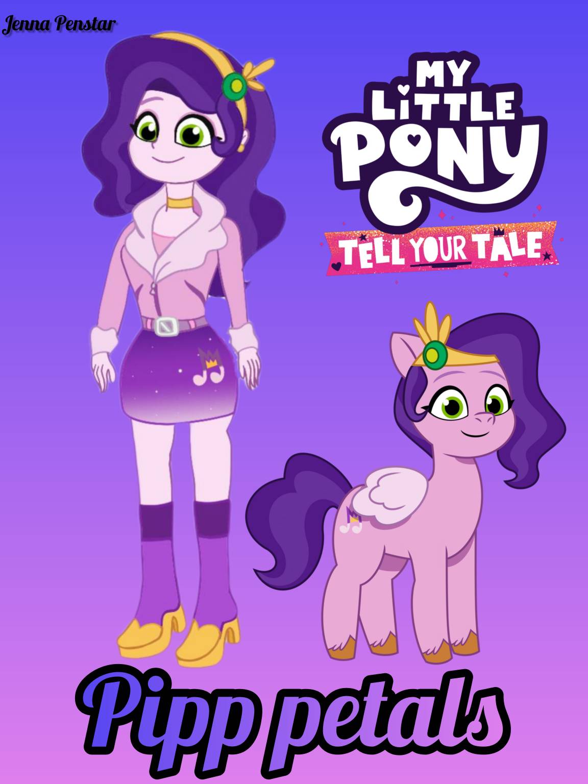 Pipp Deviantart Pipp petals MLP EQG+ MLP Tell your tale by Jenna56 on DeviantArt