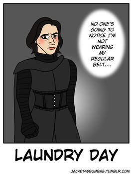 Kylo Ren's Laundry Day