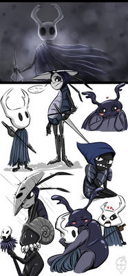 [F.A] Hollow Knight sketches