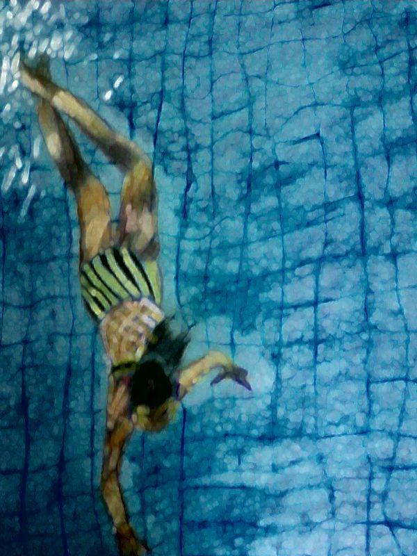 Swimming Pool Distorted Swimming:figure distortion by shrutibajaj on DeviantArt