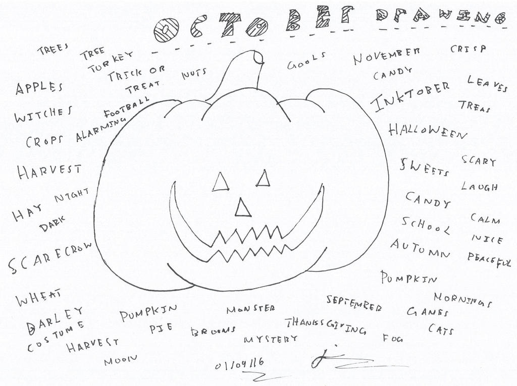 October Drawing by Lord-Hillsworth on DeviantArt