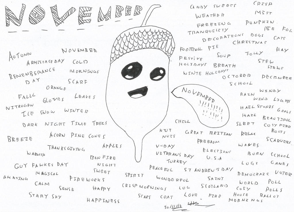 November Drawing by Lord-Hillsworth on DeviantArt