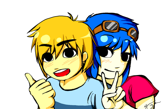 Scott Pilgrim Fanart :D