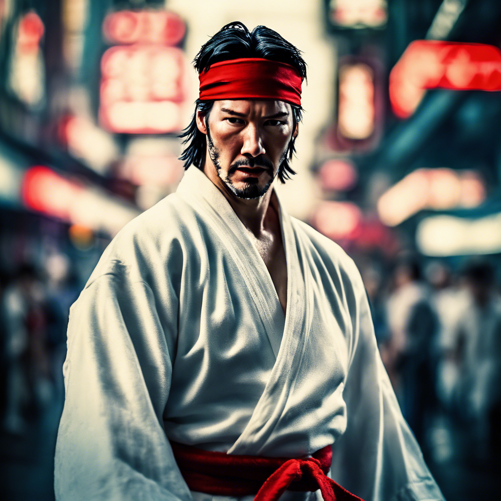 Keanu Reeves Jutsu Keanu Reeves as Ryu Hoshi by DetectiveArthur on DeviantArt