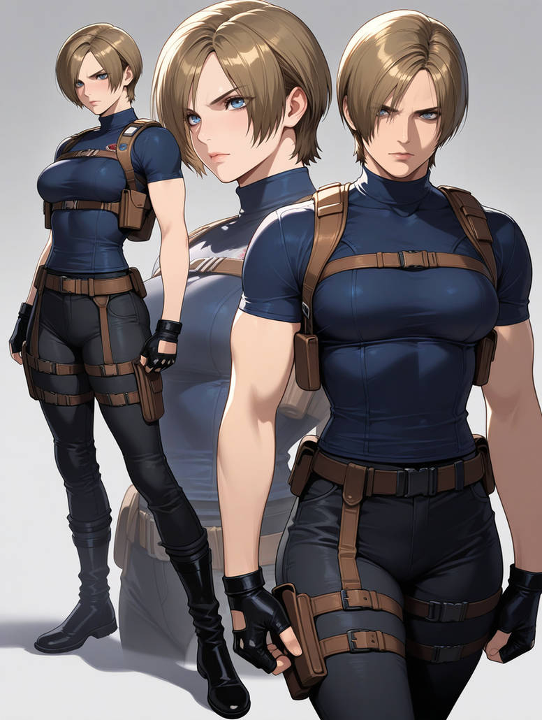 Leon Kennedy Gender Swap By PluckedOwl On DeviantArt leon-kennedy-gender-swap-by-pluckedowl-on-deviantart
