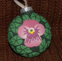 Pansy Ornament Side 2