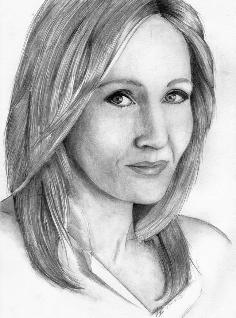 J.K.Rowling by Niruh on DeviantArt