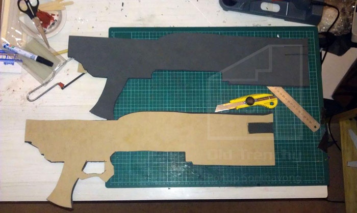 Retro Lancer  - foam construction