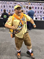 Russell from Pixar's 'Up' at Adelaide Oz Comic-Con