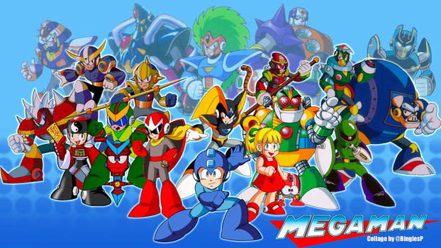 [NOT ART] Mega Man Classic Cast