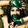 My cosplay Jade Mortal Kombat Deception