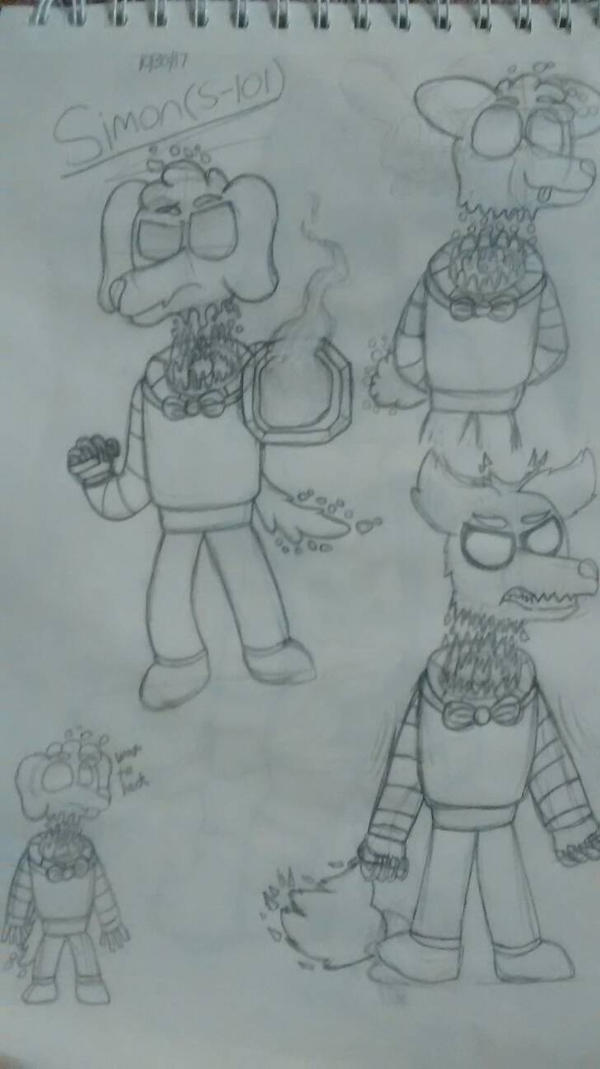 Simon the robot by SourDragon23 on DeviantArt