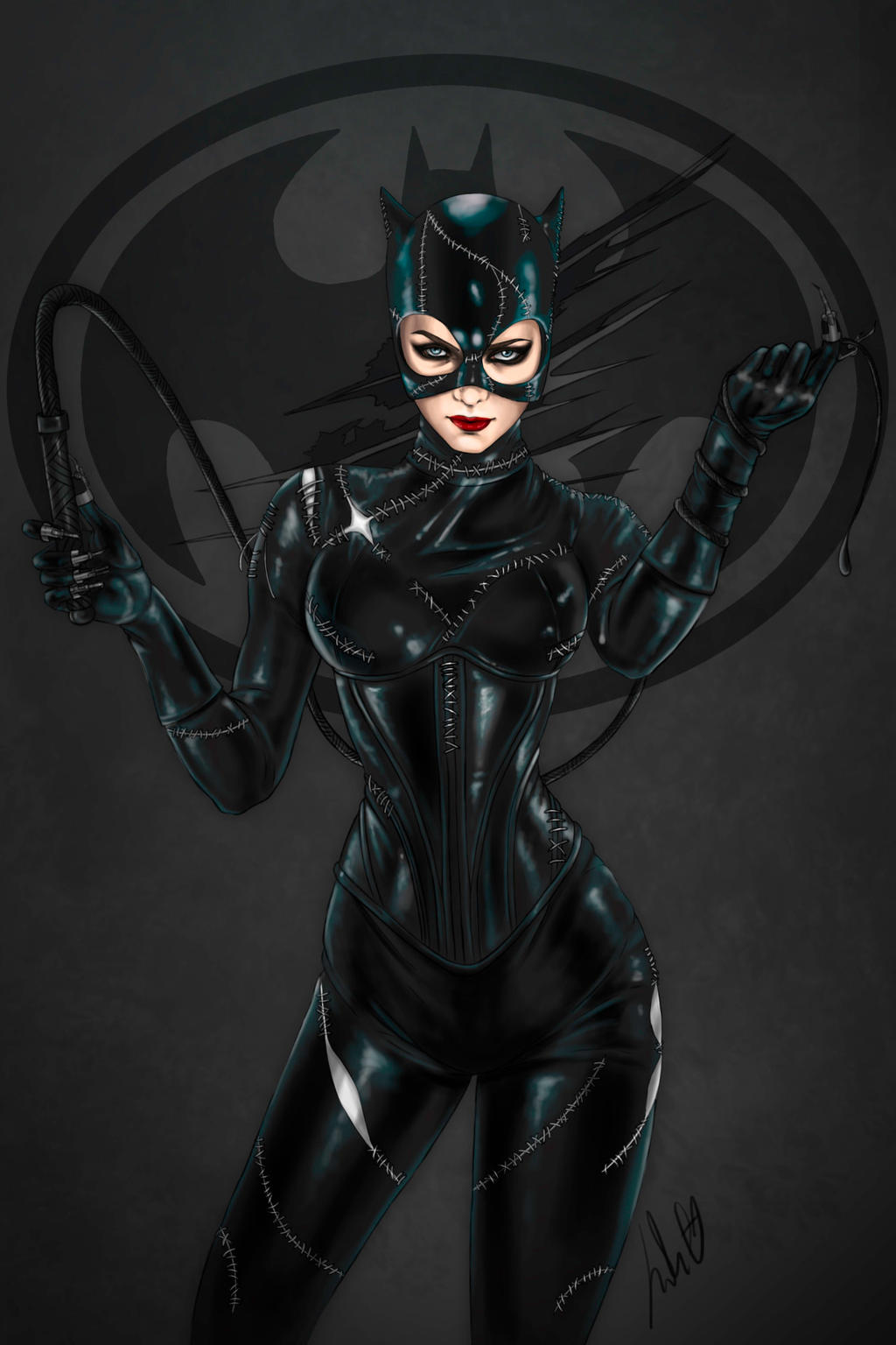 Catwoman by JulietGarciaArt on DeviantArt