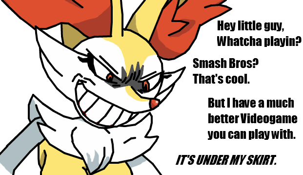 Braixen's Rape Face