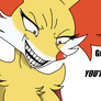 Delphox's Rape Face