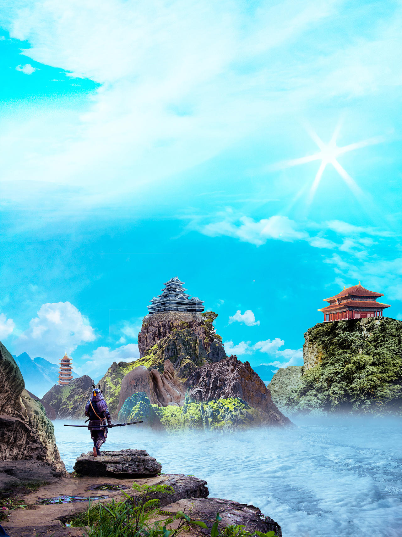 Japanese Cloud Buildings copy