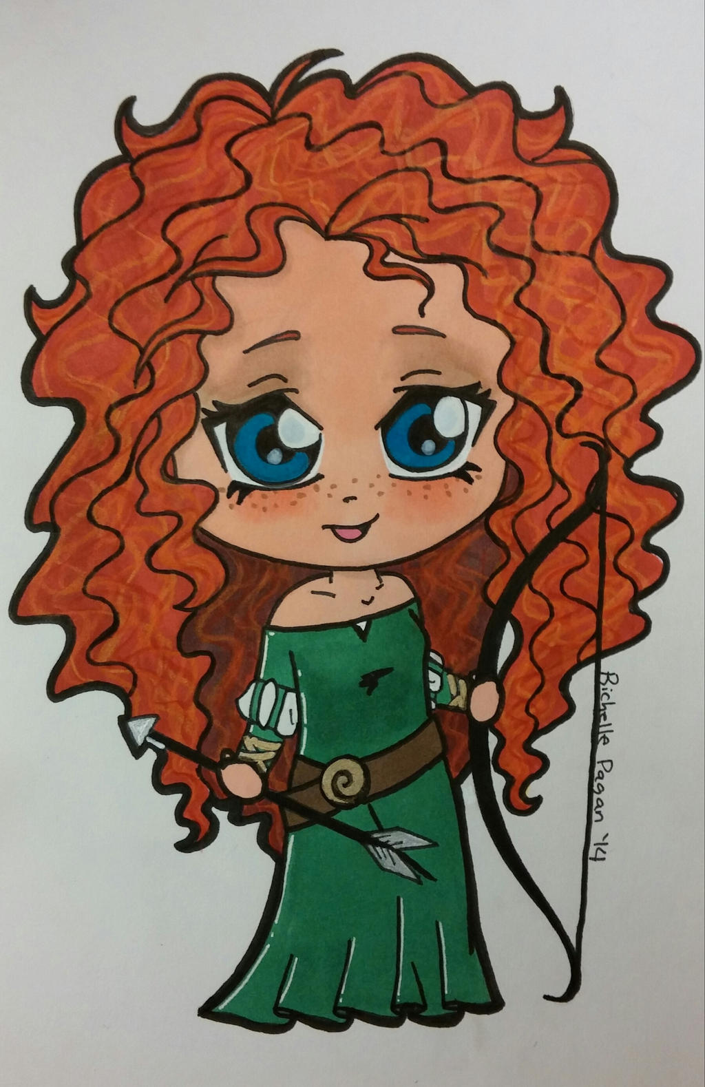 chibi Merida