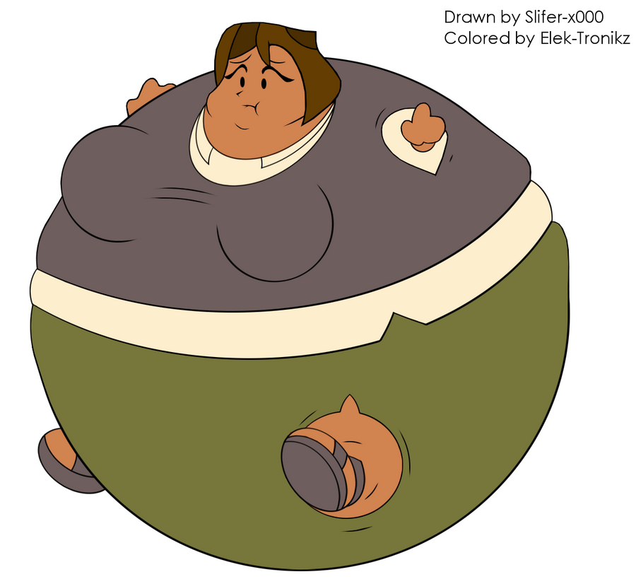 Courtney Inflated by SXDeluxe on DeviantArt