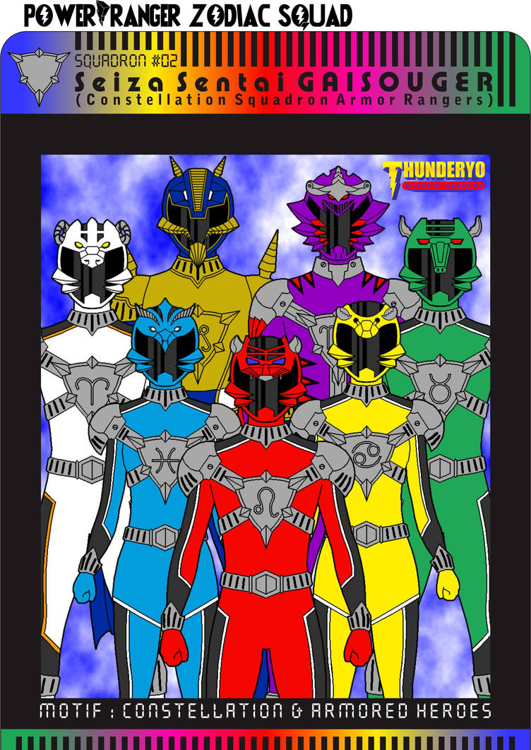 Power rangers zodiac squad by maxykids8 on DeviantArt