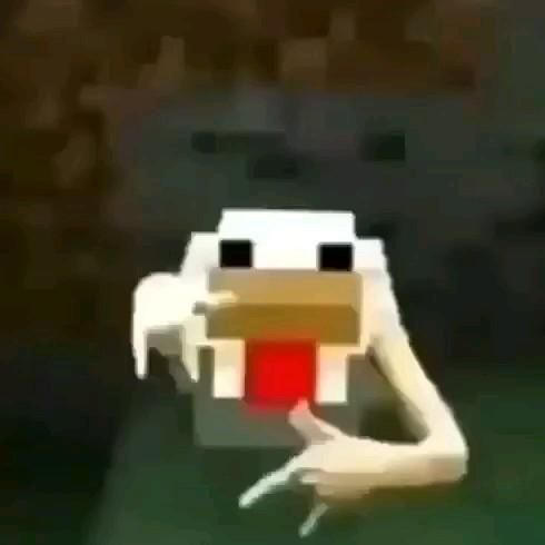 Minecraft Chicken Rapper Favorite MEMES Minecraft Chicken in MEMES by burlingtons on DeviantArt