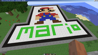 Minecrafted Mario