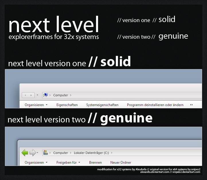 Next level ExplorerFrames x86