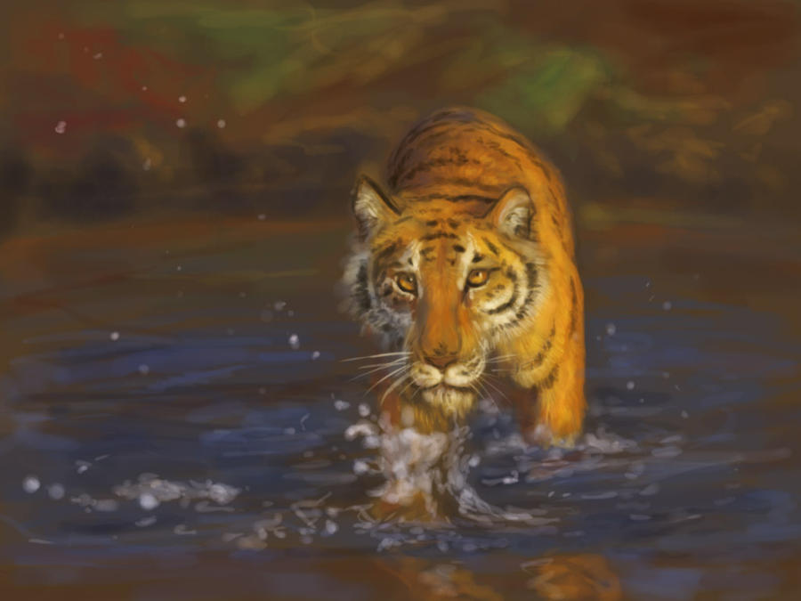 Speed Painting - Tiger