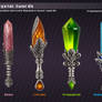 Adoptable Miniature Crystal Swords [OPEN]