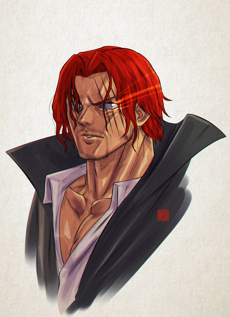 Shanks Haki by darkeyez07 on DeviantArt