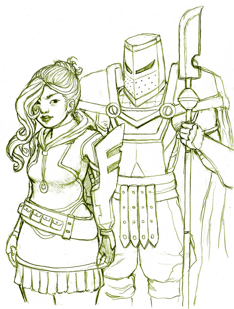 Rogue and Knight by EmperorAtma on DeviantArt