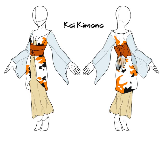 Koi Kimono