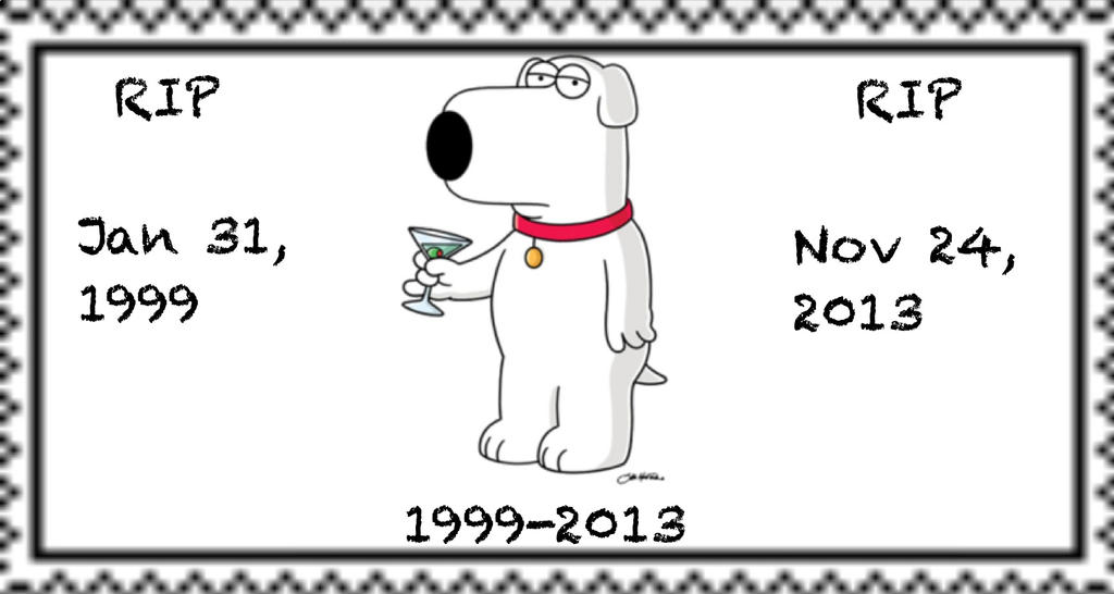 RIP: Brian Griffin Stamp by SamApeace on DeviantArt