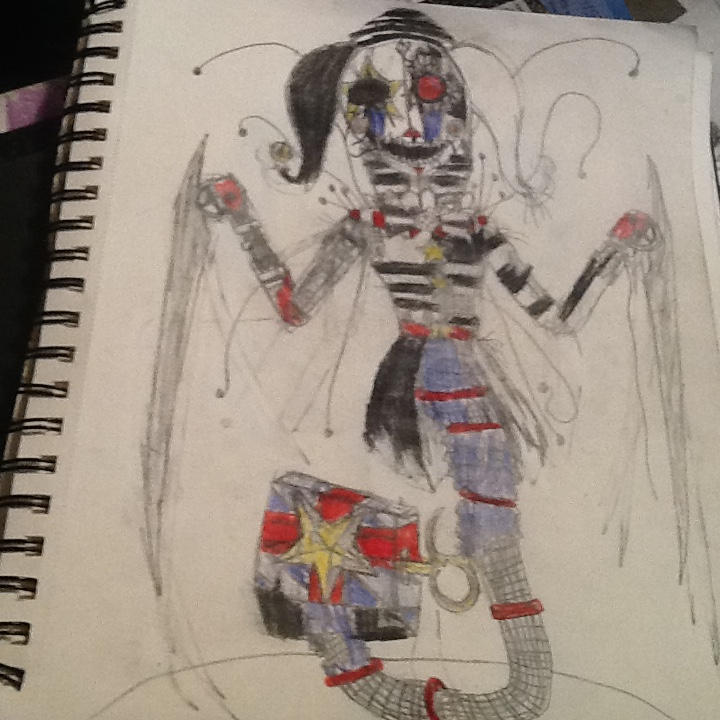 FNAF 6 OC- Scrap Puppet by Fazscare87 on DeviantArt