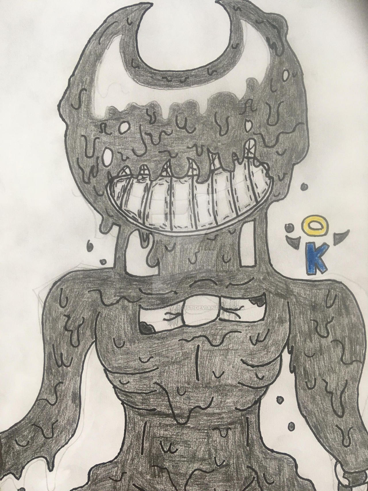 Batim Invisible Ink Batim Artwork: The Ink Demon Rises (2022) by TheDinoBronyArtist on ...