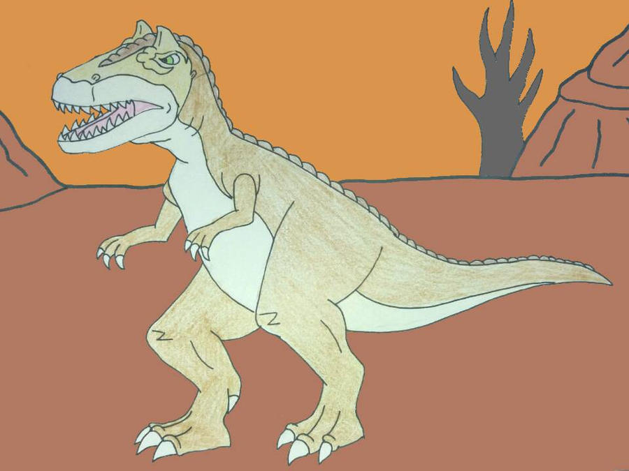 LBT Allosaurus my version by Animedalek1 on DeviantArt