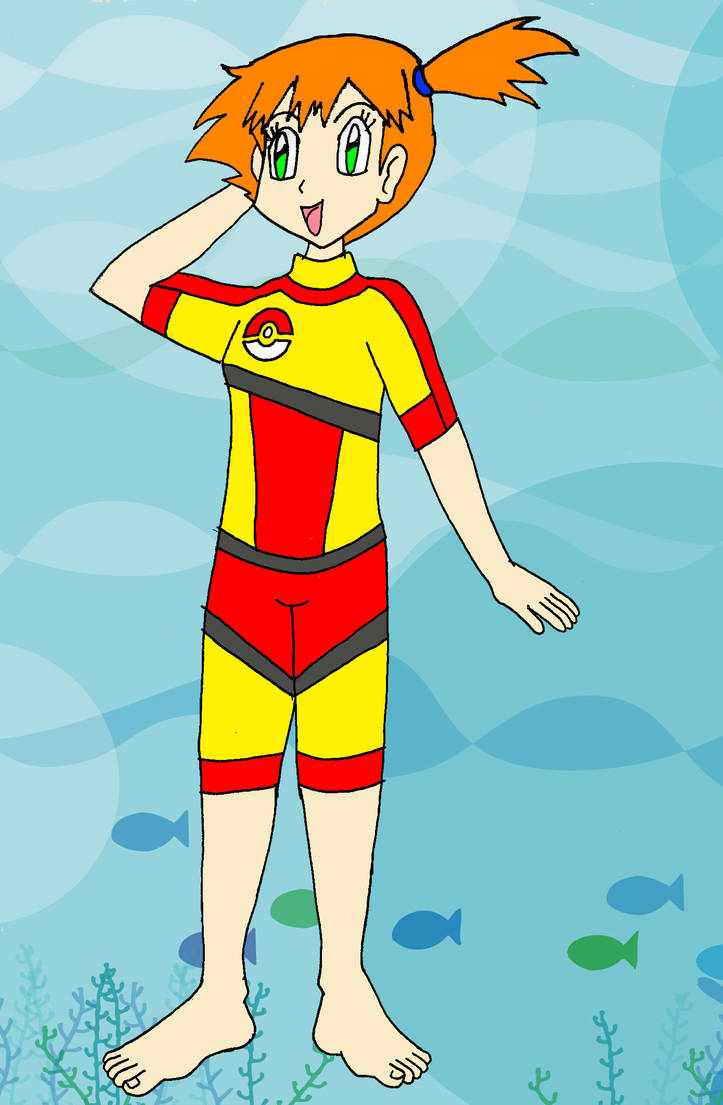 Misty wetsuite by Animedalek1 on DeviantArt Misty wetsuite by Animedalek1 on DeviantArt