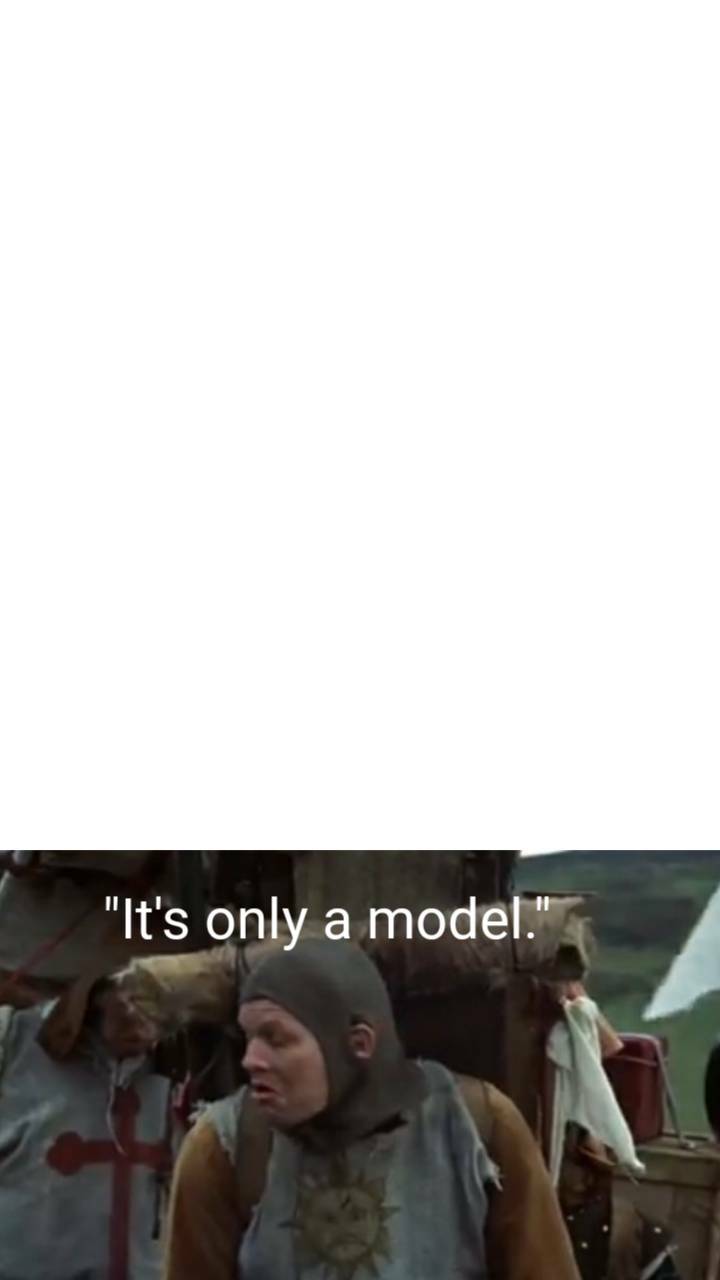 It's only a model meme by Animedino1 on DeviantArt