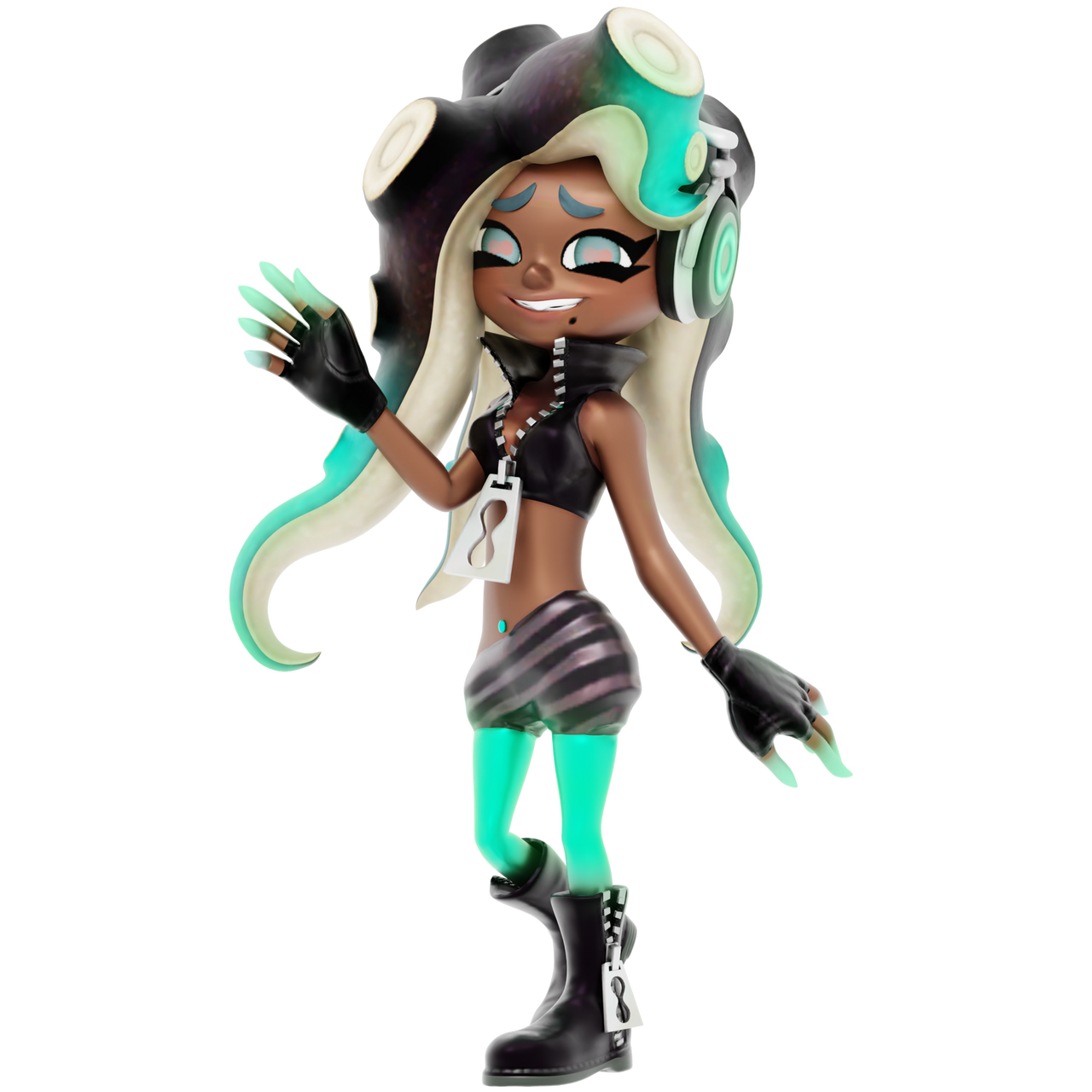 Splatoon 2 - Marina Render by 14junes on DeviantArt