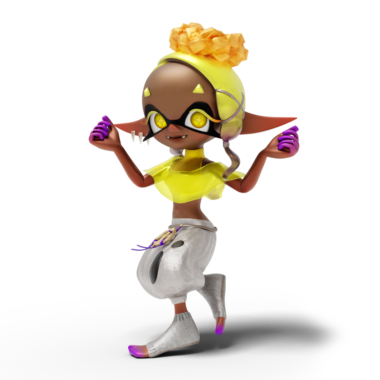 Splatoon 3 - Frye Render by 14junes on DeviantArt