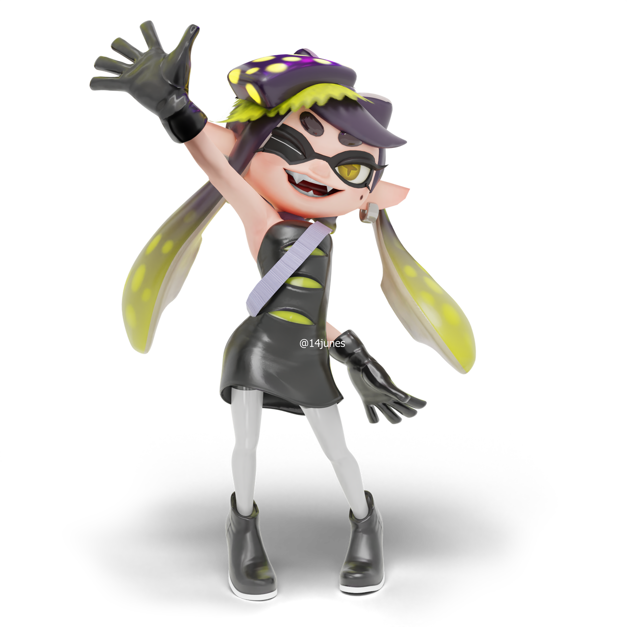 Splatoon 3 - Callie Render by 14junes on DeviantArt