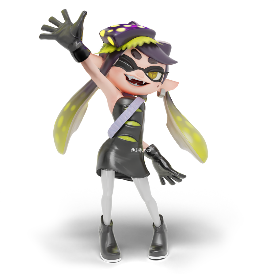 Splatoon 3 - Callie Render by 14junes on DeviantArt