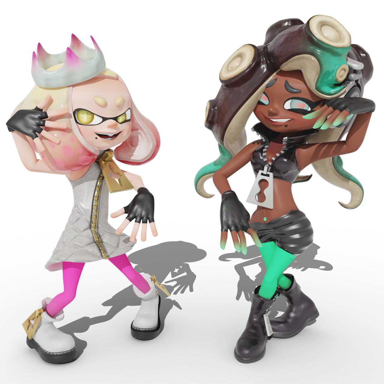 Splatoon 2 - Off the Hook Render by 14junes on DeviantArt