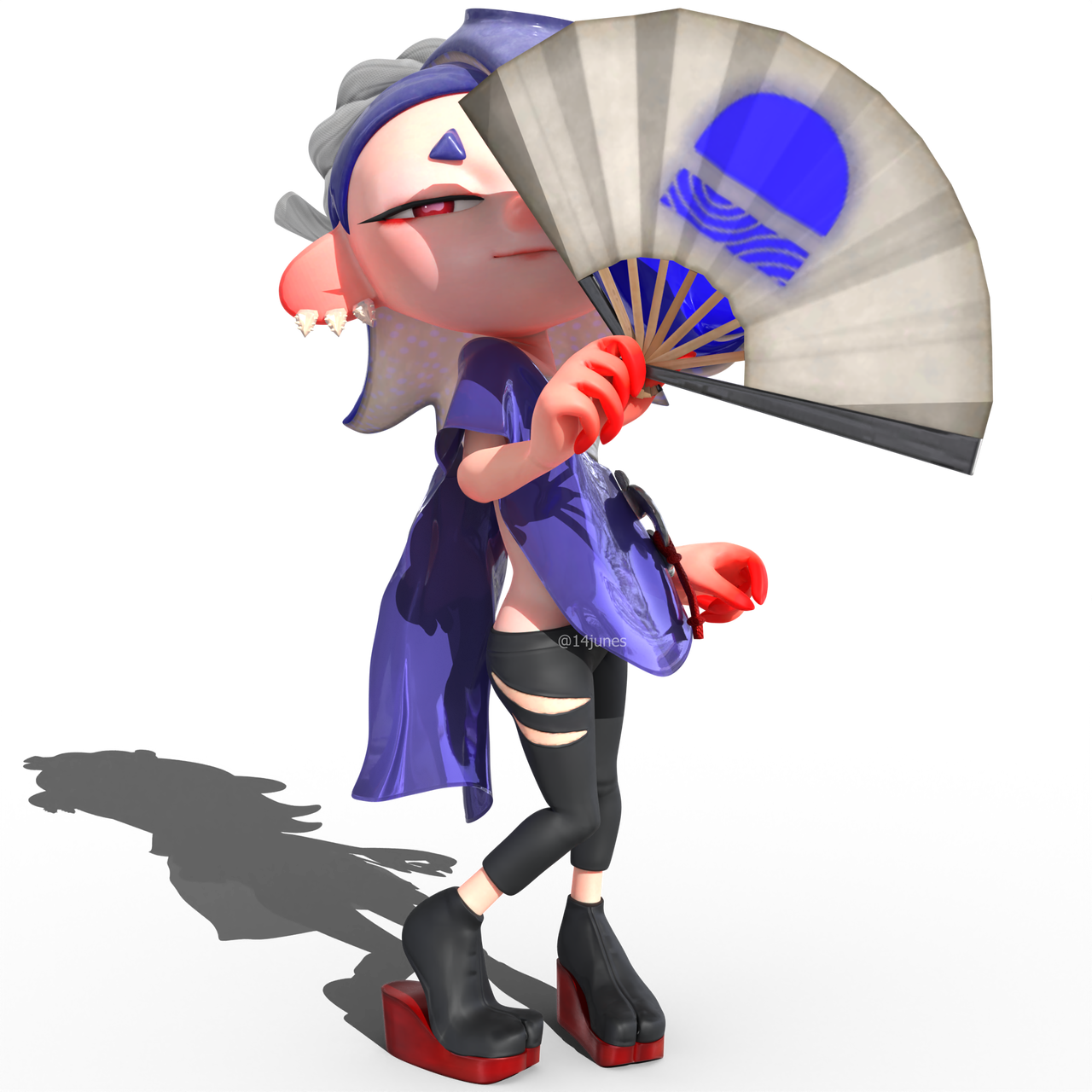 Splatoon 3 - Shiver Render by 14junes on DeviantArt