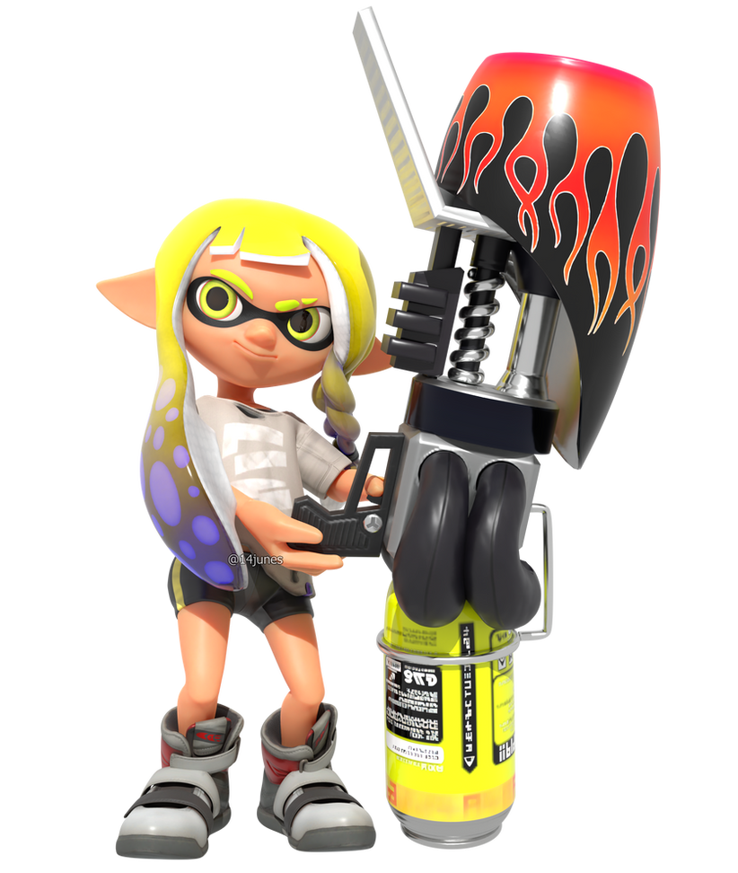 Splatoon 3 - Inkling Girl by 14junes on DeviantArt