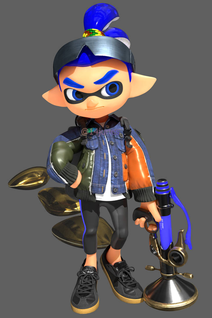 Splatoon 3 - Inkling Boy by 14junes on DeviantArt