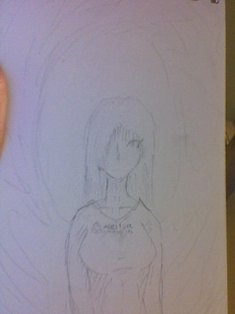 GLaDOS: Human Form by Joojoojoojoo on DeviantArt