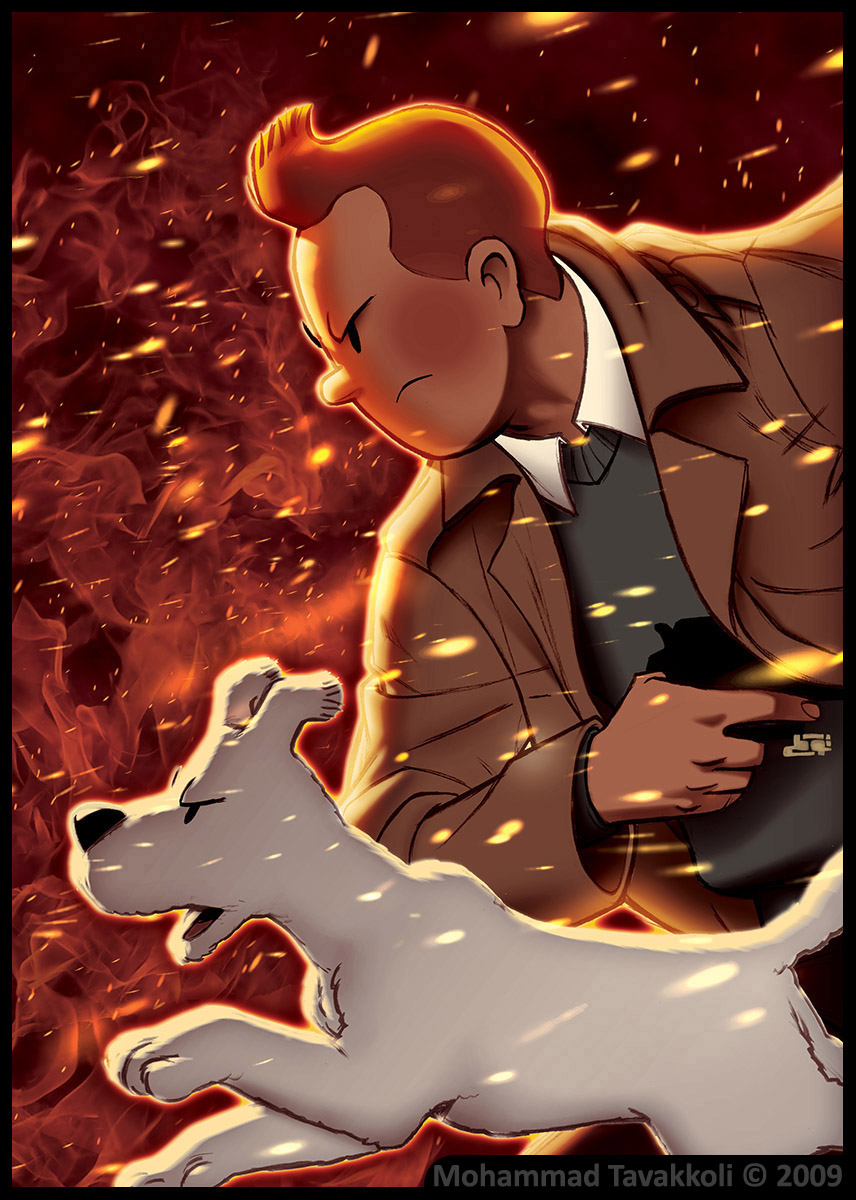 Tintin : Burning Dust Storm